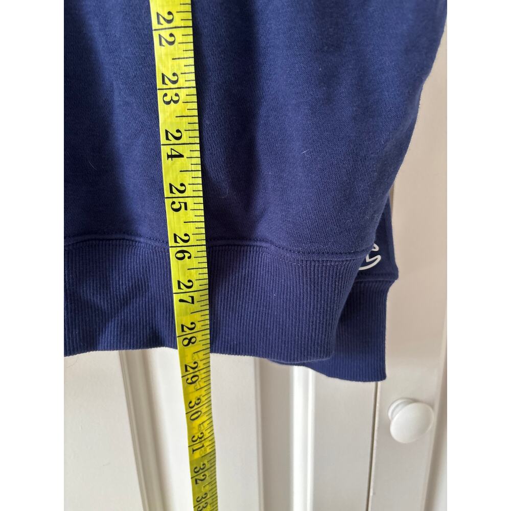 Champion Navy Blue Pullover Button Down Shirt L - Picture 6 of 8